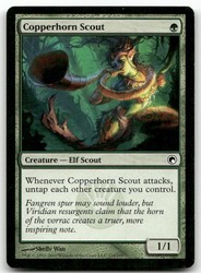 Copperhorn Scout - Scars of Mirrodin #116