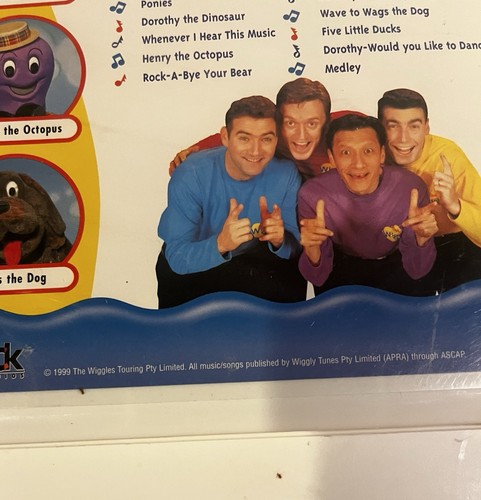 The Wiggles - Wiggle Time VHS - Early Release With White Clamshell - 1999 - Picture 4 of 5