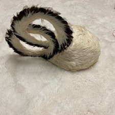 Jack McConnell New York, Black, Real Feather Hat, Women s Cap Excellent