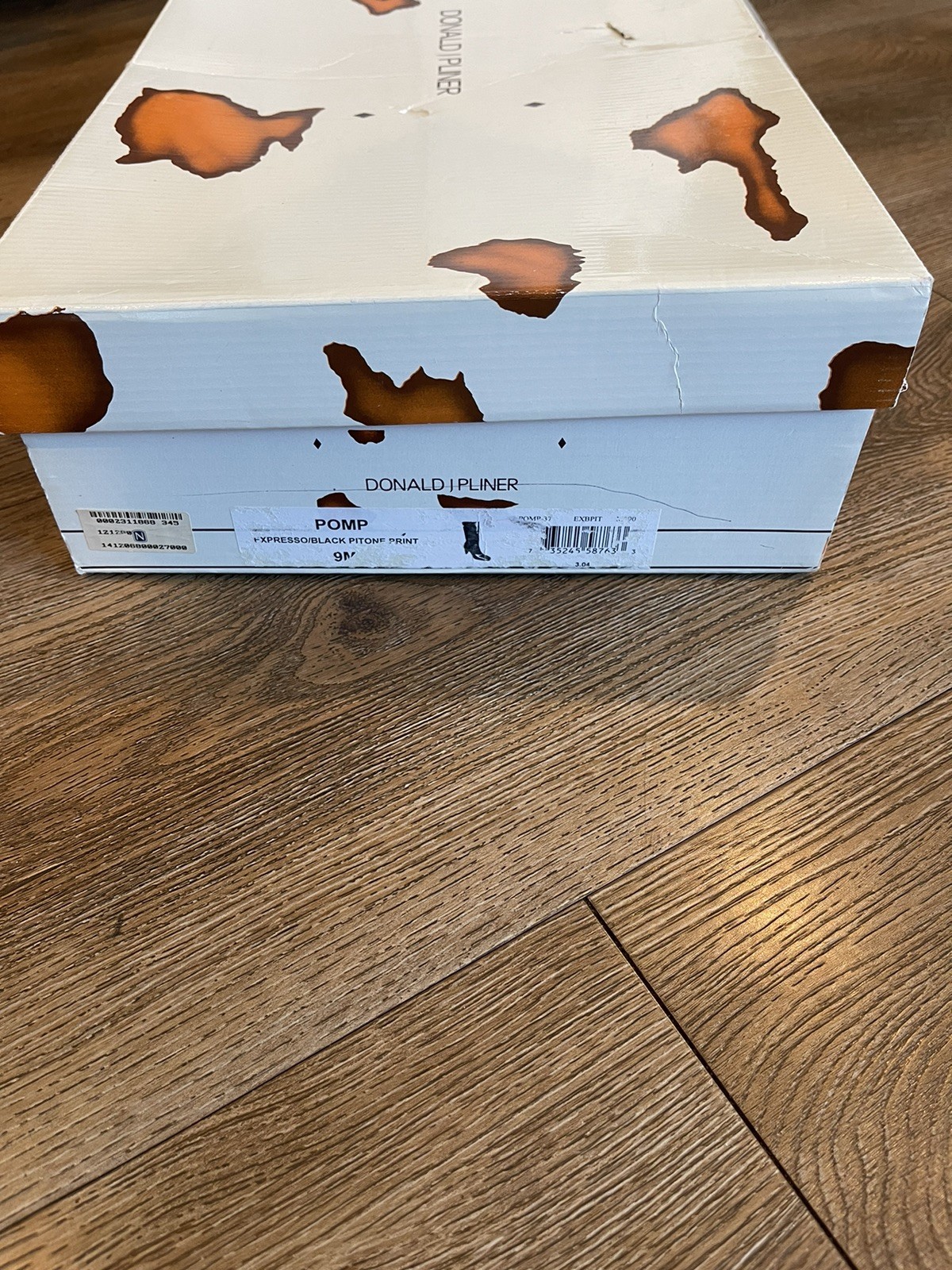 donald pliner POMP Pitone Print Python boots Size… - image 11