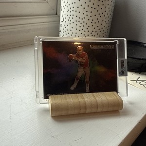 2022 Panini Obsidian Joe Montana Black Color Blast