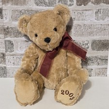 Animal Alley Teddy Bear 14" Tan With Bow By Toys R Us Plush Stuffed Animal 2003