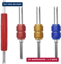 4PCS A/C Valve Core Removal Tool Set, Universal R134A R12 R22 R32 R410A HVAC Air