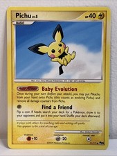 Pokémon Pichu Series 9 Rare Basic Regular 11/17 40 HP 2009 NM