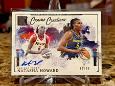 2025 Panini Impeccable Natasha Howard /99 Canvas Creations Auto #CC-NH