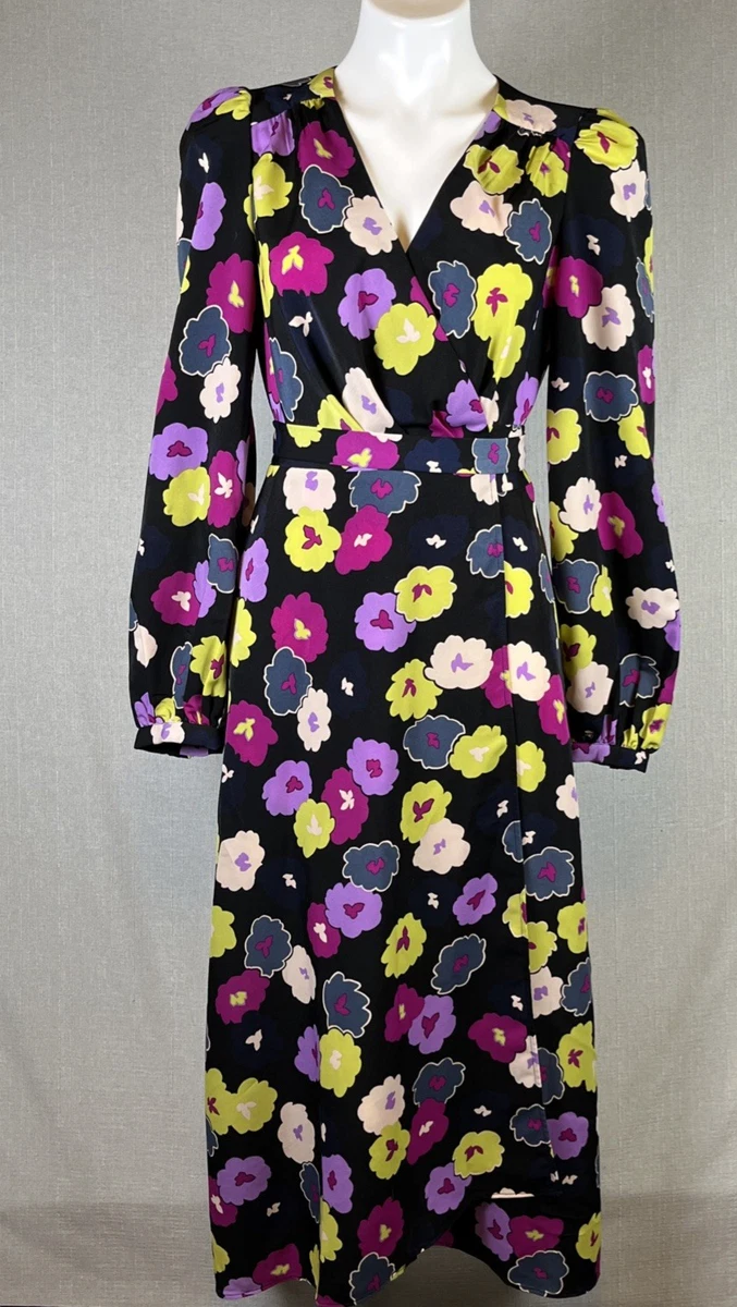 navy blue dress for baby girl kate spade new york Floral Wrap Dresses