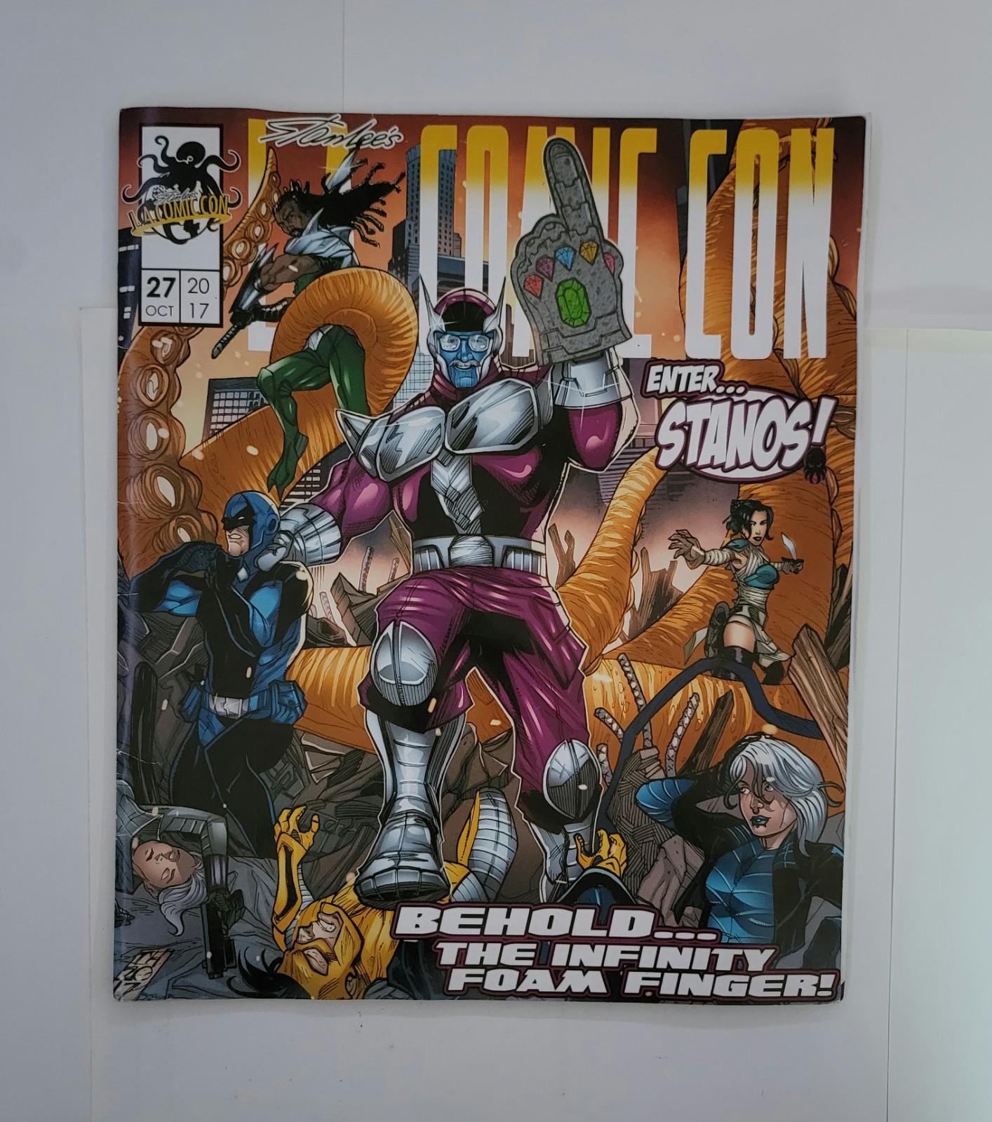 Stan Lee's LA COMIC CON COMIKAZE PROGRAM GUIDE- STANOS 2017