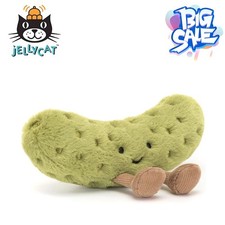 Jellycat Amuseables Pickle Stuffed Toy, 15cm with Tag & Gift bag UK Hot Sale