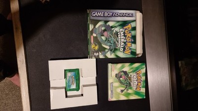 Pokémon: Smaragd Version Nintendo Game Boy Advance UK PAL CIB Trockenbatterie