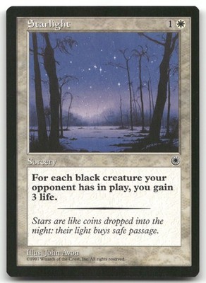 Starlight (NM) Portal POR Magic MTG