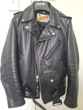 Schott Leather Jacket, Perfecto 618 - Brando, Steerhide, Size 32, Made In USA