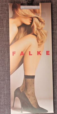 Falke Fein Söckchen Gr. 39-42 Pastell Bleu Pünktchen Dots  15 den Neu OVP