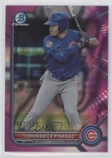 2022 Bowman Chrome Prospects Fuchsia Lava Refractor /199 Yohendrick Pinango s3g