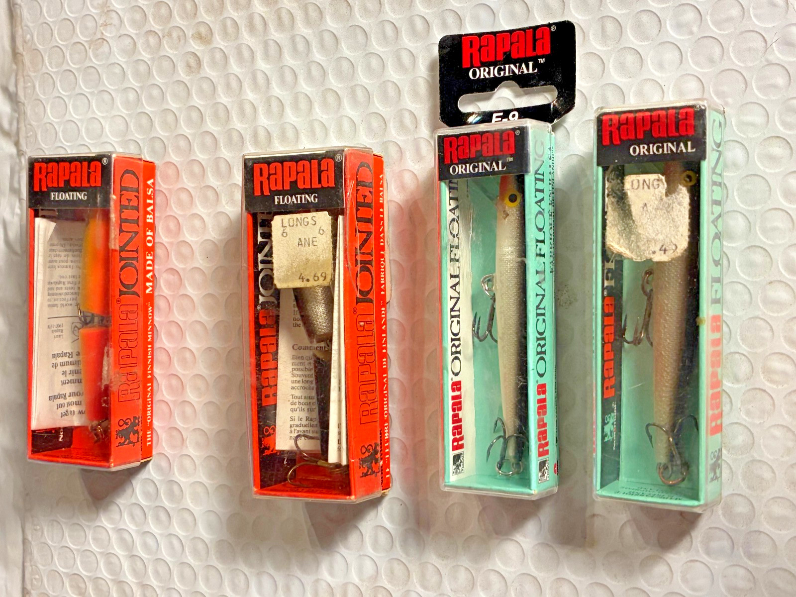 (LOT OF 4) Rapala Lures. Size 9.      2-Jointed 2-Stickbaits    *New - Image 6