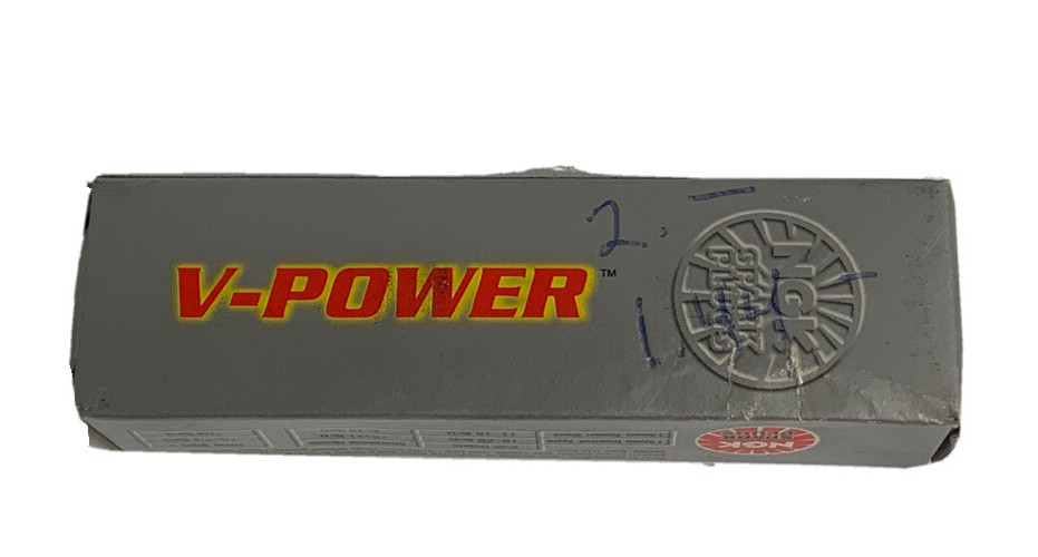 NGK BKR5EYA, V-POWER, Spark Plugs, Stock No. 2087 NOS