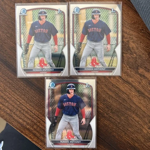 2023 Bowman Chrome BCP-71 ROMAN ANTHONY 1st Bowman Card ~🔥🔥 🔥 📈