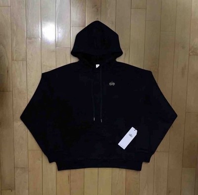Black ALO Accolade Mens Hoodie