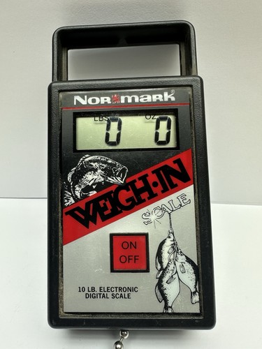 Great Working Vintage Normark Weigh In Fishing Scale 10 LB