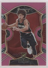 2020 Panini Select Concourse Industry Summit Pink Prizm 1/10 CJ Elleby #100 z1r