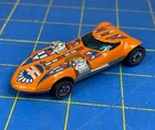 Vintage Hot Wheels Redline Flying Colors Orange Twin Mill II 1976  Hong Kong