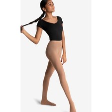 Women's S/5 Capezio Ultra Soft Transition Tight in Light Suntan LSN , L/XL NIB