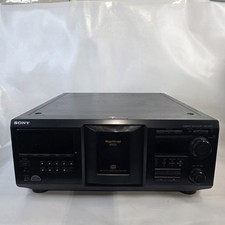 Sony CDP-CX400 Mega Storage 400 CD Compact Disc Player - For Parts Table Error