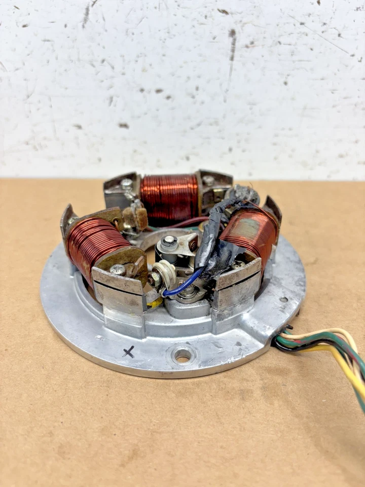 Yamaha DT1/2/3 RT1/2/3 Motor Magneto / Bobinas / Estator / Conjunto de sincronización / FUNCIONA Foto 2 de 4