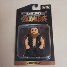 Jon Moxley Micro Brawlers Pro Wrestling Tees Exclusive Figure, AEW WWE