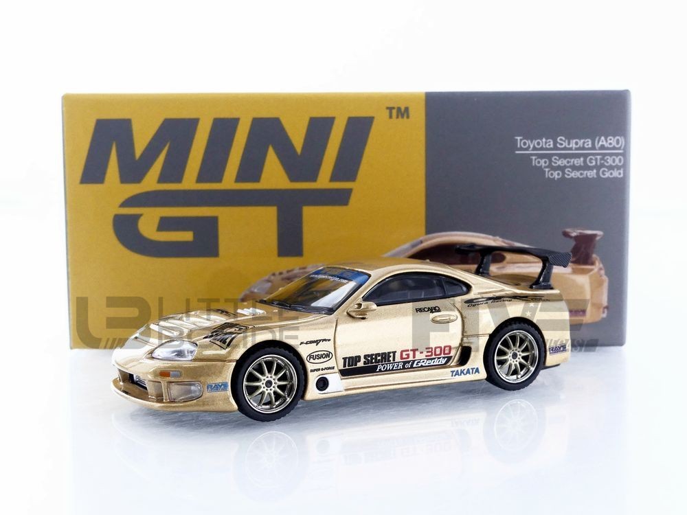MINI GT 1/64 - TOYOTA SUPRA MK4 (A80) GT-300 - 2023 MGT00961-R