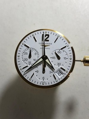 Longines Chronograph Automatik Dubois Depraz Uhrwerk Cal L 650,2 funktioniert