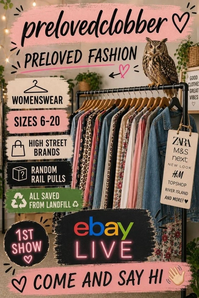 1st Show- Womenswear- Mixed Brands- Sizes 6-24- £2 Starts!