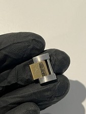 Authentic 15.5 mm Rolex Oyster SS / YG Link Submariner, Daytona, Datejust II, ..