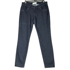 Habitual Midnight Dark Wash Skinny Jeans Women Size 30 H303-724 Made in USA
