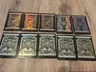 FOIL Fullart 10 Basic Lands, Standard Lands, Phyrexia All Will Be One, Magic Mtg
