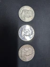 Franklin 90% Silver 3 Pack