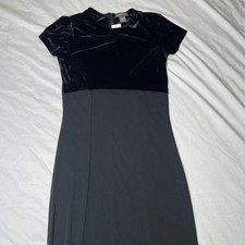 Banana Republic Women's Midi Dress Size Small NWT Velvet Stop Stretch Evening