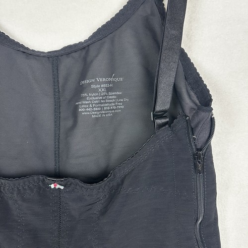 Körpergürtel mit hohem Rücken Reißverschluss Design Veronique OP-Kleidung 853H XXL 2XL - Bild 3 von 14