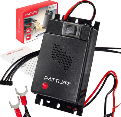 PATTLER  Marderschreck Auto - Marderabwehr Mit Ultraschall. Anschluss an 12V Aut