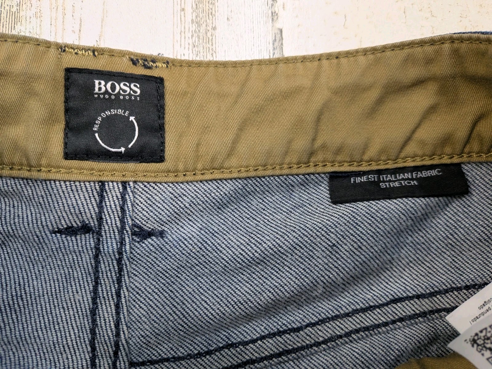 Hugo Boss Jeans Mens Fits Maine3 30x31 Slim Straight Fit Candiani Stretch Denim thumbnail 5