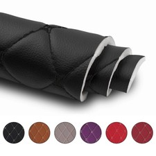 Black Quilted Diamond Pu Fabric 59 W Foam Back Automotive Upholstery By Yard Black Quilted Diamond Pu Fabric 59 W Foam Back Automotive Upholstery By Yard