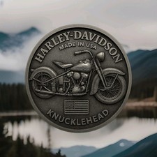 Harley-Davidson motorcycles knucklehead Classic Coin Collection