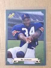 1987 Classic MLB Game #15 Bo Jackson Green Auburn Rookie RC 