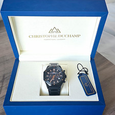 Christophe Duchamp Raidillon Chronograph Date 43mm Black CD9802-05