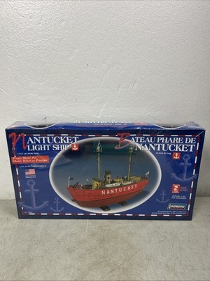 Lindberg Nantucket Light Ship 1/95 Scale Plastic Model Kit # 70860 Sealed New