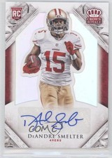 2015 Panini Crown Royale Rookie Signature 271/299 DeAndre Smelter #196 Auto 0c2
