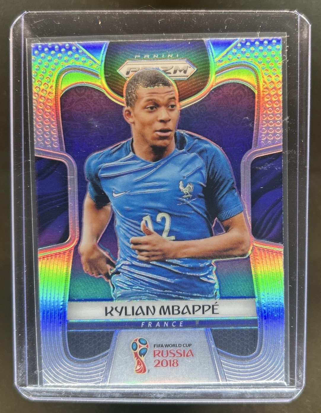 2018 Panini Prizm World Cup Kylian Mbappe Silver #80 France