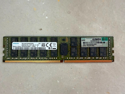 Samsung 32GB 2Rx4 PC4-2133P-RA0 M393A4K40BB0-CPB0Q DDR4 Server RAM 752370-091