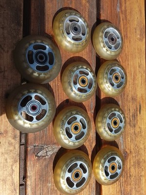 Inlineskate Rollen Oxygen 10 Stk 76mm