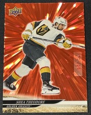 2024-25 Upper Deck Series 2 Outburst Red /25 Shea Theodore #433