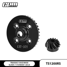 GPM CS Rear Spiral Diffs Gear Assembly TRAXXAS 1/10 Maxx 1.0 2.0 1/8 Maxx Slash